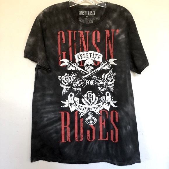 Guns N Roses Appetite For Destruction Oversized Band T Shirt - Picture 1 of 4